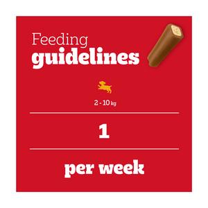 Pedigree Jumbone Mini Adult Small Dog Treats Chicken & Lamb Chews x4 160g - gallery image 4