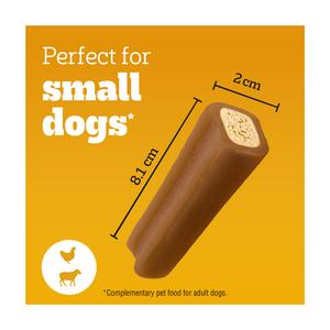 Pedigree Jumbone Mini Adult Small Dog Treats Chicken & Lamb Chews x4 160g - gallery image 5