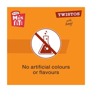 Misfits Twistos Dog Treats Chews with Beef 105g - gallery image 4