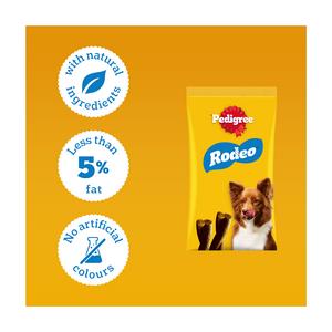 Pedigree Rodeo Adult Dog Treats Beef Sticks x7 123g - gallery image 3