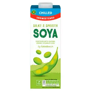 Sainsbury's Unsweetened Soya Drink 1L