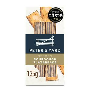 Peter's Yard Seeded Sourdough Flatbreads 135g - video