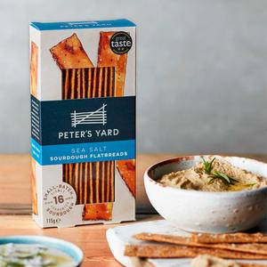 Peter's Yard Sea Salt Sourdough Flatbreads 115g - gallery image 3