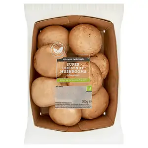 Sainsbury's Chestnut Super Mushrooms 300g