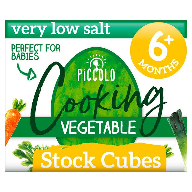 Piccolo Organic Cooking Stock Cubes Vegetable 6 x 8g 6 Months+