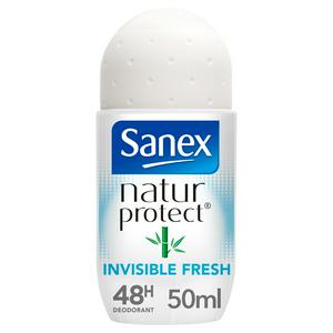 Sanex Natur Protect Invisible Fresh Natural Bamboo Roll On Deodorant 50ml