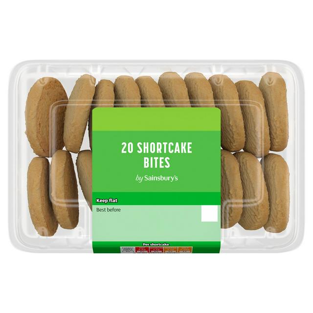 Sainsbury's 20 x Mini Shortcake Bites - gallery image 1