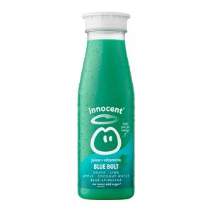Innocent Plus Blue Bolt Guava & Lime Juice with Vitamins 330ml - gallery image 2