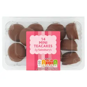 Sainsbury's Mini Teacakes Cake Bites x14