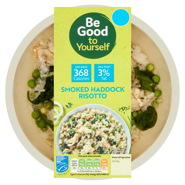 Sainsbury S Be Good To Yourself Smoked Haddock Risotto 380g Sainsbury S