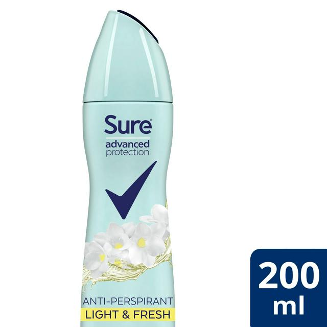 Sure Light & Fresh Antiperspirant Deodorant 200ml