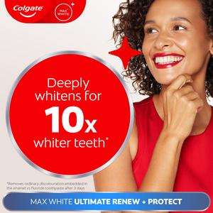 Colgate Max White Ultimate Renewal Teeth Whitening Toothpaste 75ml - gallery image 2