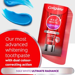Colgate Max White Ultimate Radiance Teeth Whitening Toothpaste 75ml - gallery image 3