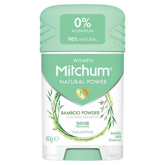 Mitchum Women Natural Power 24hr Protection Eucalyptus Antiperspirant 40g