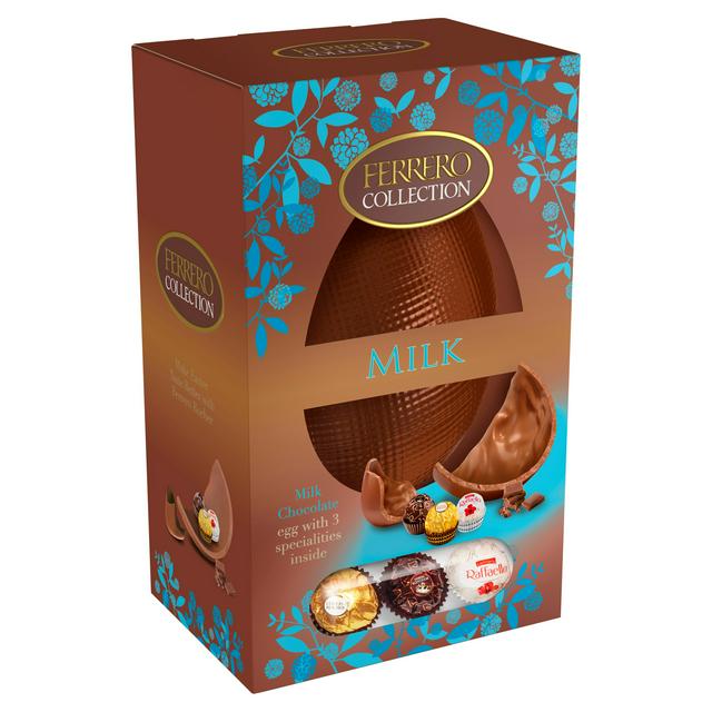 Ferrero Collection Fine Milk Chocolate Egg With 6 Specialities Inside 239 8g Sainsbury S