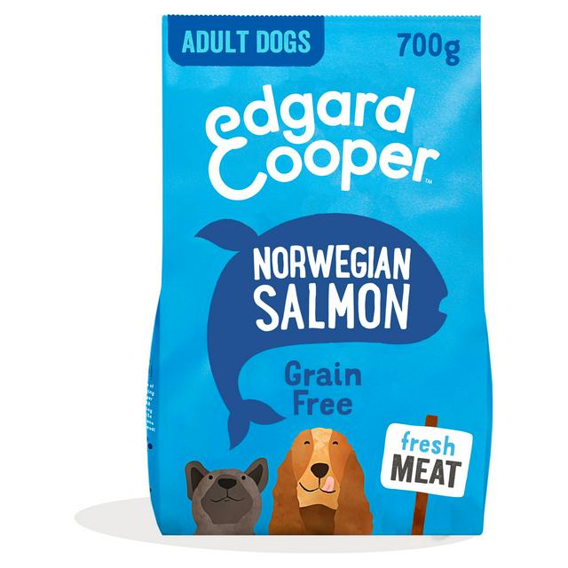 Edgard Cooper Hypoallergenic Grain Free Dry Food For Adult Dogs With Fresh Salmon 0 7kg Sainsbury S