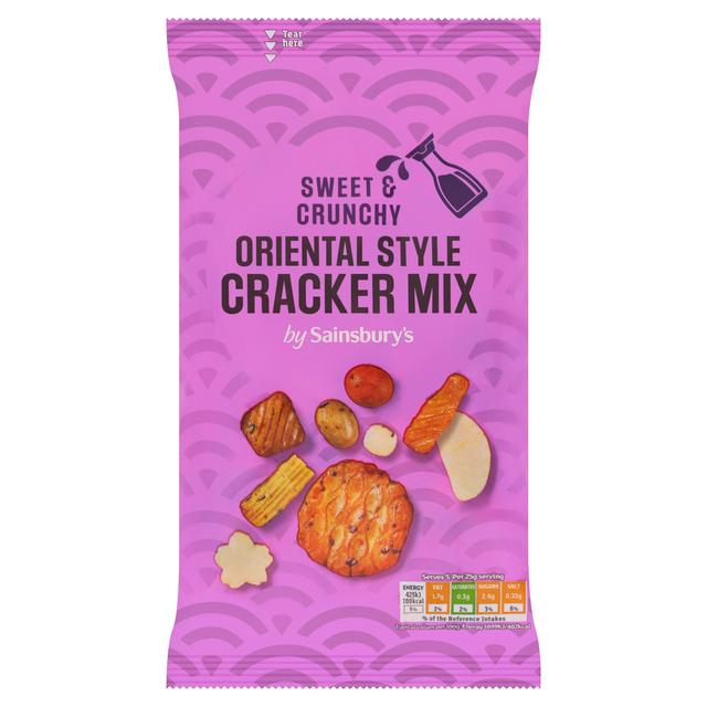 Sainsbury's Oriental Mix Sweet Soy Cracker 125g - gallery image 1