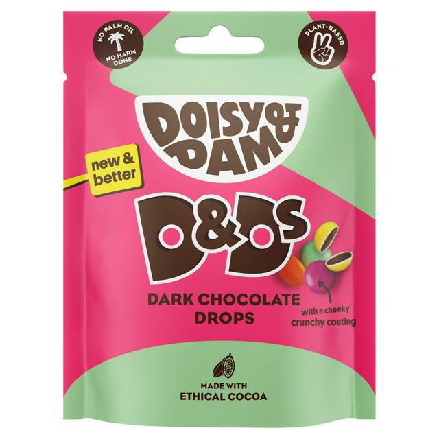 Doisy &amp; Dam Dark Chocolate Drops 80g | Sainsbury&#39;s