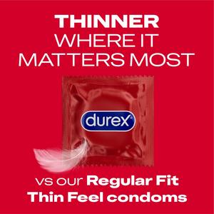 Durex Thin Feel Ultra Thin Condoms x12 - gallery image 4