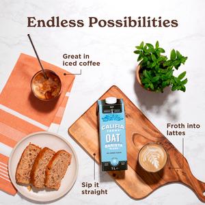 Califia Farms Oat Drink Barista Blend 1L - gallery image 3