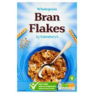 Sainsbury's Wholegrain Bran Flakes 750g