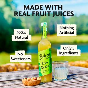 Belvoir Fruit Farms Lime Cordial 500ml - gallery image 2