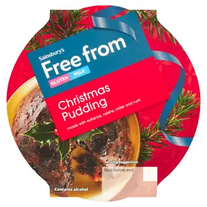 Sainsbury's Free From Christmas Pudding 400g