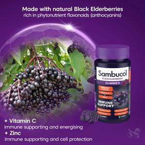 Sambucol Immuno Forte Black Elderberry Gummies x30 - gallery image 4