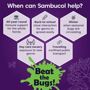 Sambucol Immuno Forte Black Elderberry Gummies x30 - gallery image 6