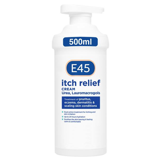 E45 Dermatological Itch Relief Cream 500g