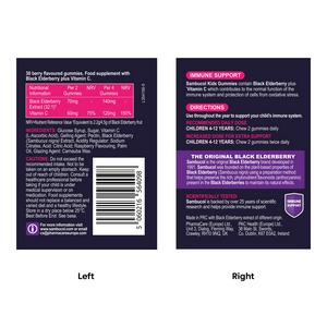 Sambucol Kids Black Elderberry Gummies x30 - gallery image 2