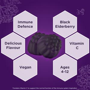 Sambucol Kids Black Elderberry Gummies x30 - gallery image 3