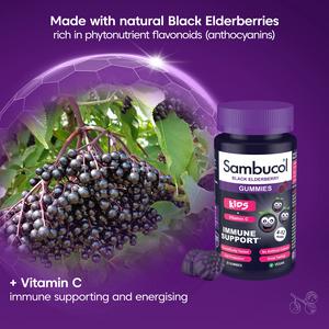 Sambucol Kids Black Elderberry Gummies x30 - gallery image 4