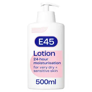 E45 Moisturiser Body Lotion for Very Dry Skin 500ml