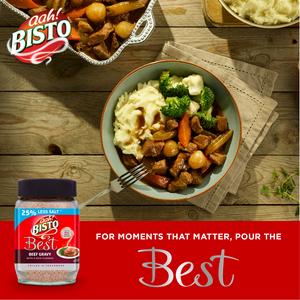 Bisto Best Reduced Salt Beef Gravy Granules 230g - gallery image 6