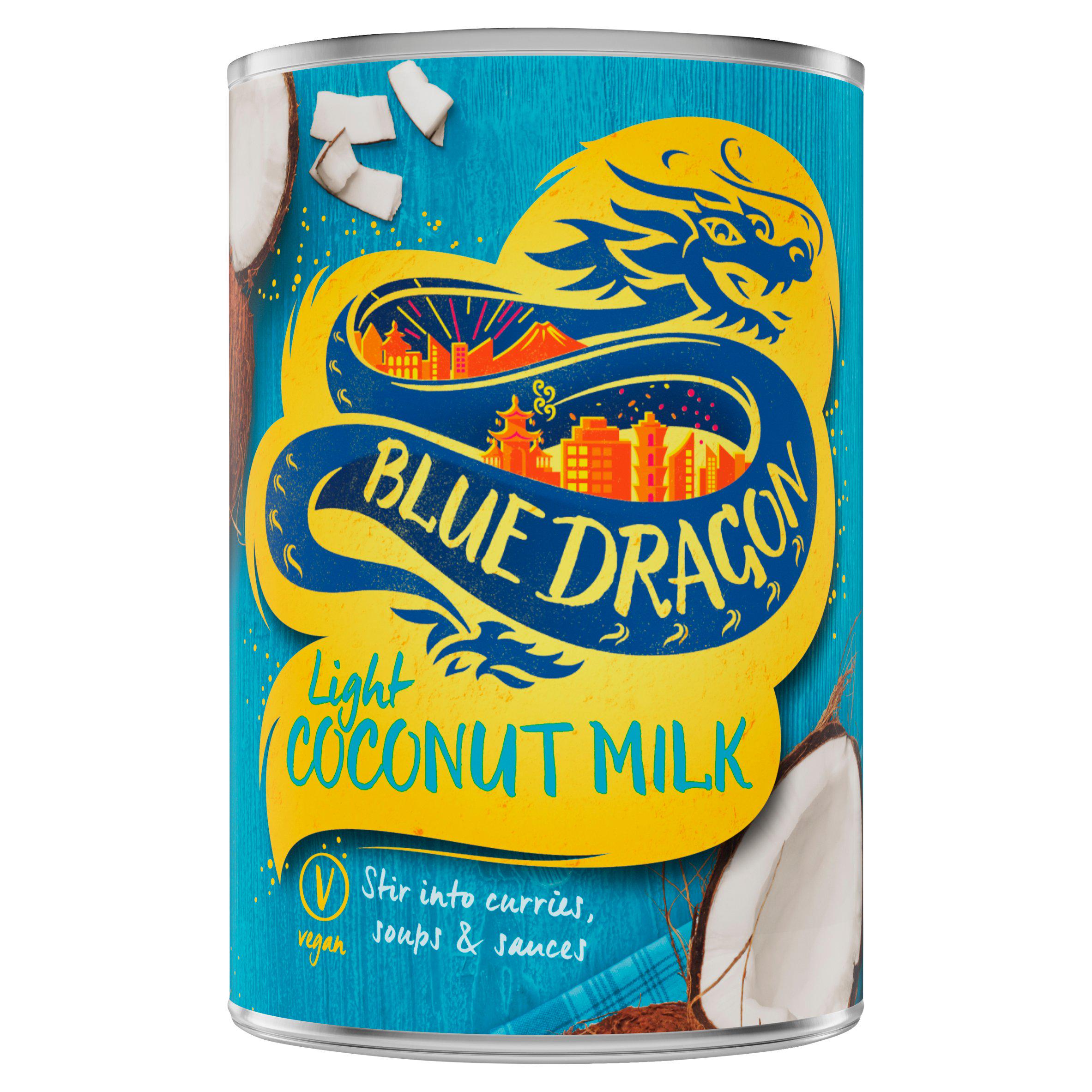Blue Dragon Light Coconut Milk 400ml Carton