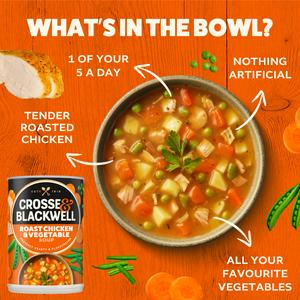 Crosse & Blackwell 400g Roast Chicken & Vegetable Soup - gallery image 2