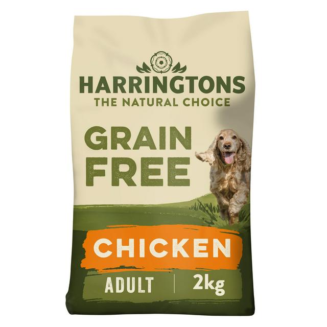 Harringtons Grain Free Rich in Chicken with Sweet Potato & Veg Hypoallergenic Complete Adult Dog Food 2kg