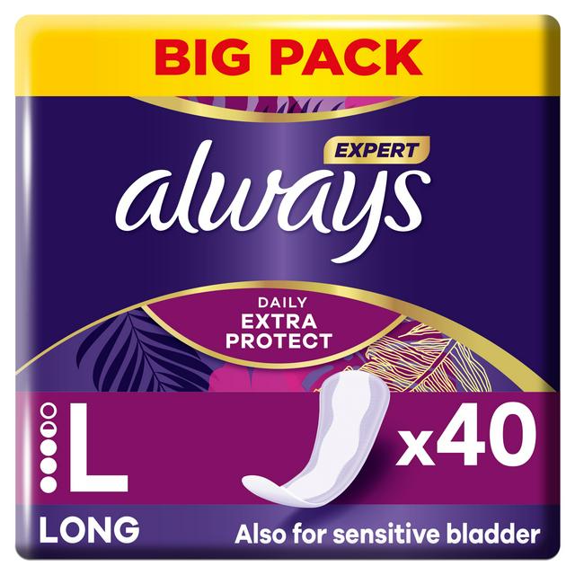 Always Comfort Protect Daily Pantyliners 40 Pack