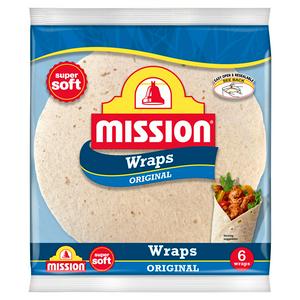 Mission 6 x Original Tortilla Wraps 367g - video