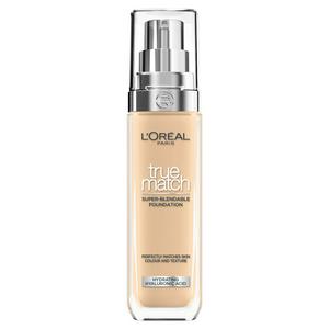 L'Oréal Paris True Match Liquid Foundation Various Shades with Hyaluronic Acid & SPF 30ml