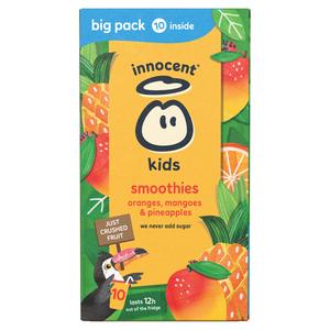 Innocent Kids Oranges, Mangoes & Pineapples Smoothies 10 x 150ml - gallery image 6