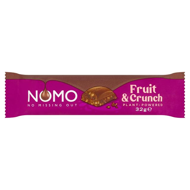NOMO Fruit & Crunch Chocolate Bar 32g