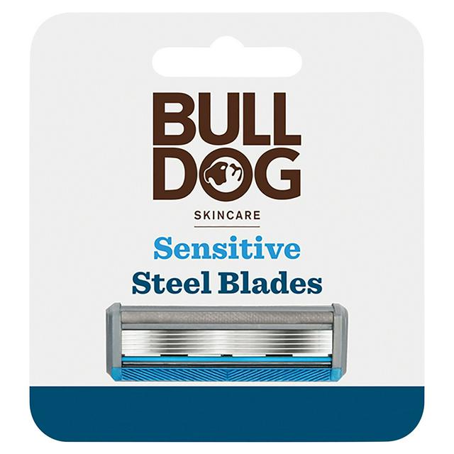 Bulldog Skincare Sensitive Steel Blades x4