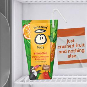 Innocent Kids Oranges, Mangoes & Pineapples Smoothies 4x150ml - gallery image 4