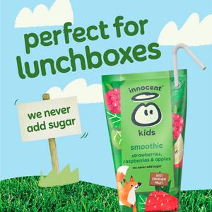 Innocent Kids Strawberries, Raspberries & Apples Smoothies 4 x 150ml - gallery image 5