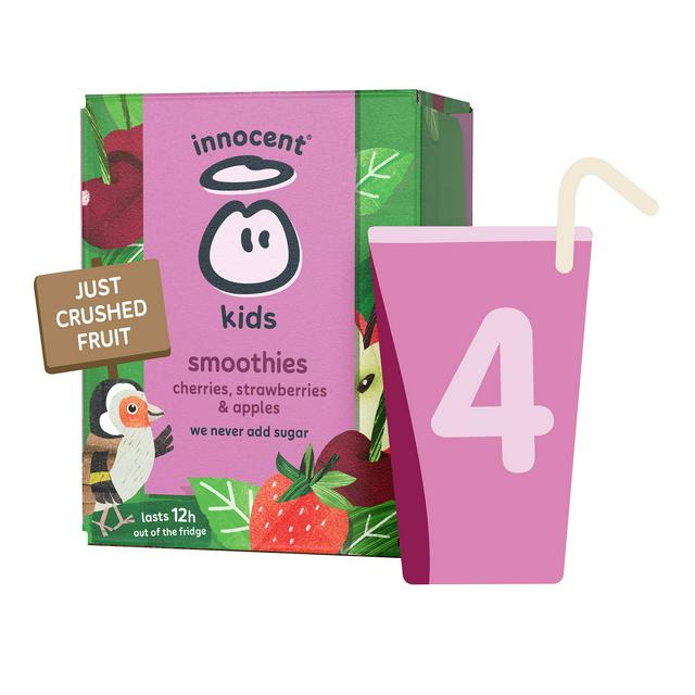 Innocent Kids Smoothie Cherries Strawberries 4x 150ml
