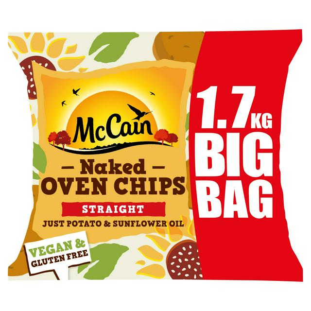 Mccain Naked Oven Chips Straight Kg Compare Prices