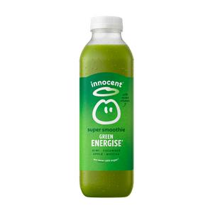 Innocent Green Energise, Kiwi, Cucumber, Apple & Matcha Super Smoothie with Vitamins 750ml - gallery image 4