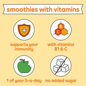 Innocent Citrus Defence Super Smoothie Mandarin, Carrot & Ginger with Vitamins 750ml - gallery image 4